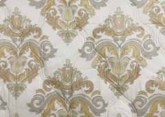 RVS Decor Luxury Reversible Damask Comforter – Premium Bed Quilt | Elegant Gold Design | Soft & Lightweight