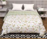 Reversible Floral Comforter for Double Bed – Soft Microfiber Quilt | Lightweight All Season Bedding