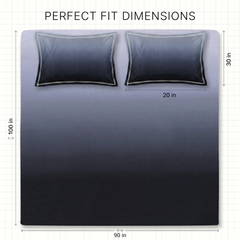 Luxury 7D Floral Bedsheet with Pillow Covers β Premium Soft Double Bed Sheet | Elegant Flower Printed Bedding Set for Bedroom Decor